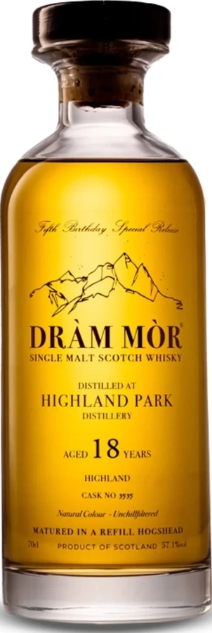 Highland Park 2006 DMor 5th Birthday Special Release 57.1% 700ml