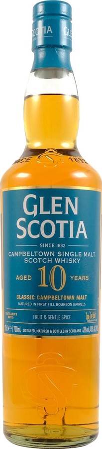 Glen Scotia 10yo Classic Campbeltown Malt 40% 700ml