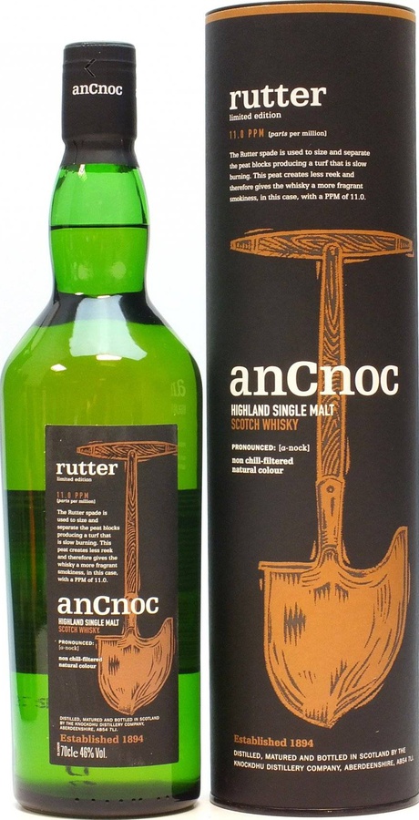 An Cnoc Rutter Limited Edition 46% 700ml