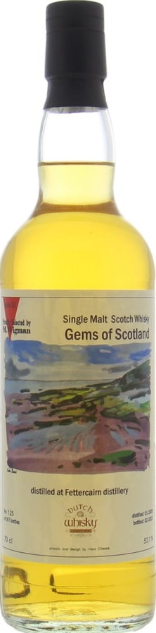 Fettercairn 2009 MW Gems of Scotland 5.1 Dutch Whisky Connection 53.1% 700ml