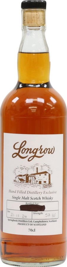 Longrow Hand Filled Distillery Exclusive 57.3% 700ml