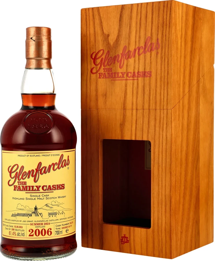 Glenfarclas 2006 The Family Casks Release S24 61.4% 700ml