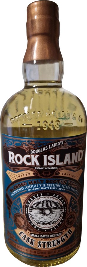 Rock Island Cask Strength Small Batch Release 54.6% 700ml