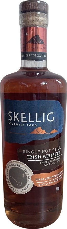 Skellig Distillery Exclusive Ruby Port Finish 58.7% 700ml