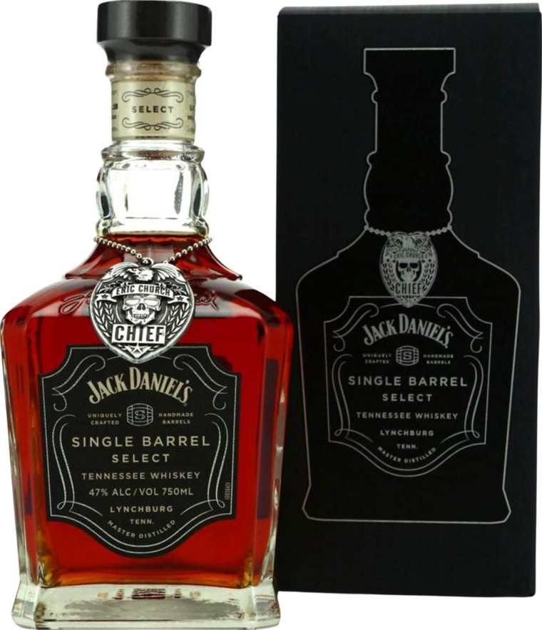 Jack Daniel's Single Barrel Select Eric Church Chief 47% 700ml