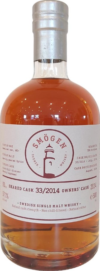 Smogen 2014 Shared Cask Owners Cask 57.1% 500ml