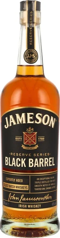 Jameson Black Barrel Reserve Series 40% 700ml