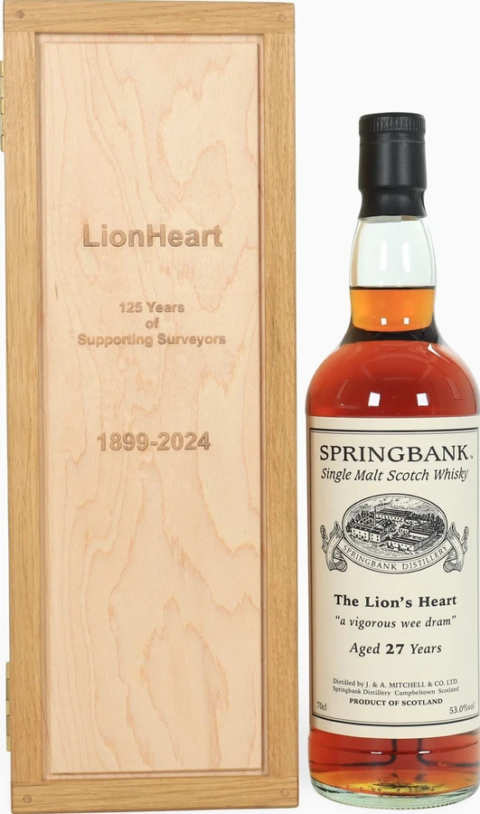 Springbank 1994 Private Bottling LionHeart 53% 700ml