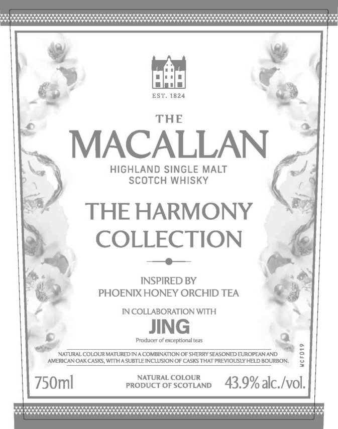 Macallan Phoenix Honey The Harmony Collection Jing 43.9% 700ml