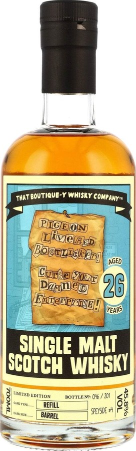 Speyside #4 26yo TBWC Limited Edition 45.8% 700ml