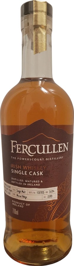 Fercullen 23yo Pow Single Cask 51.8% 700ml