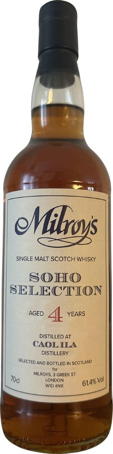 Caol Ila 2019 Soh Soho Selection 61.4% 700ml