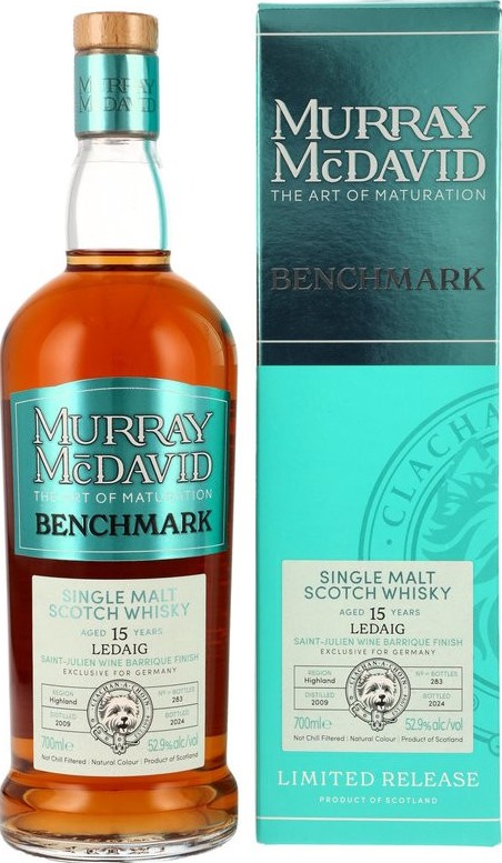 Ledaig 2009 MM The Art of Maturation Benchmark Norfolk Wine & Spirits 52.9% 700ml