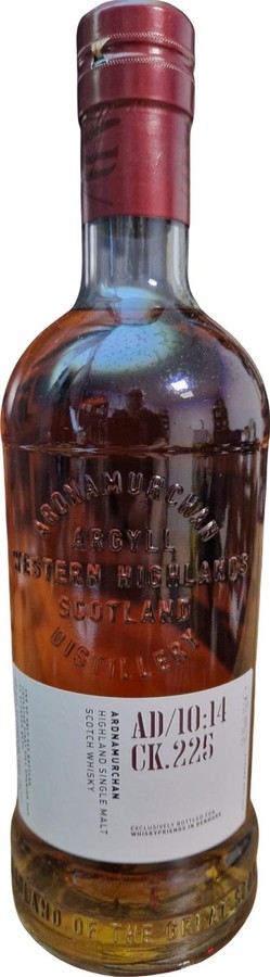 Ardnamurchan 2014 AD 10.14 CK.225 Private Cask Bottling Whiskyfriends in Denmark 58.1% 700ml