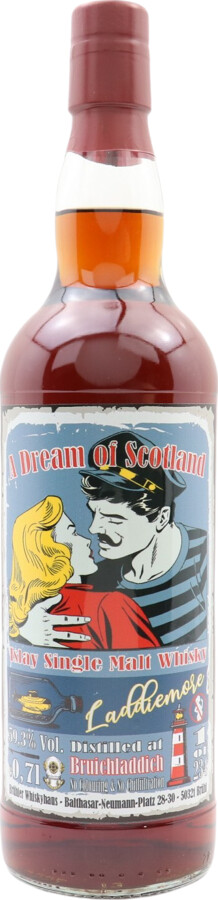 Bruichladdich Laddiemore BW a Dream of Scotland 59.3% 700ml