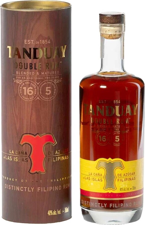 Tanduay Double La Cana de Azucar Filipinas 21yo 40% 750ml