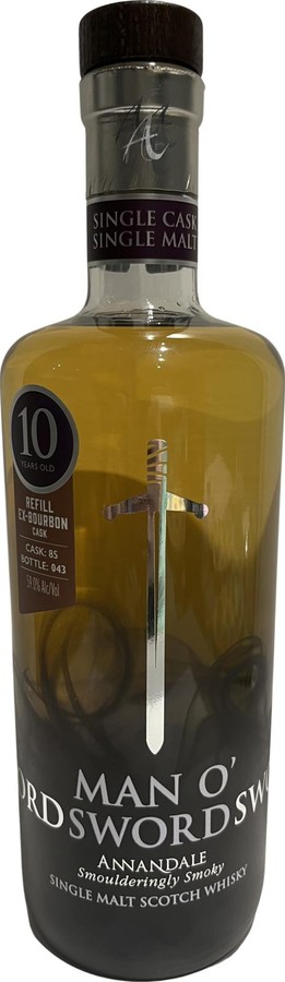 Annandale 10yo Man O Sword 59% 700ml