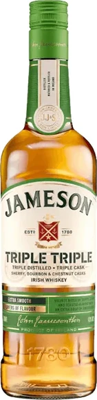 Jameson Triple Triple Triple Distilled Triple Cask Travel Retail Exclusive 40% 750ml