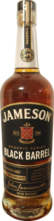 Jameson Black Barrel Reserve Series 40% 700ml