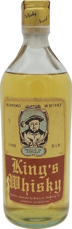 King's Whisky Fine Old Scotch Whisky 43% 750ml