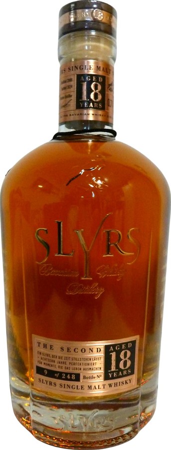 Slyrs 18yo The 2nd 43% 700ml