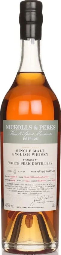 White Peak 2019 Nickolls & Perks 53.7% 700ml