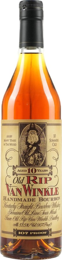 Old Rip Van Winkle 10yo 107 Proof 53.5% 750ml