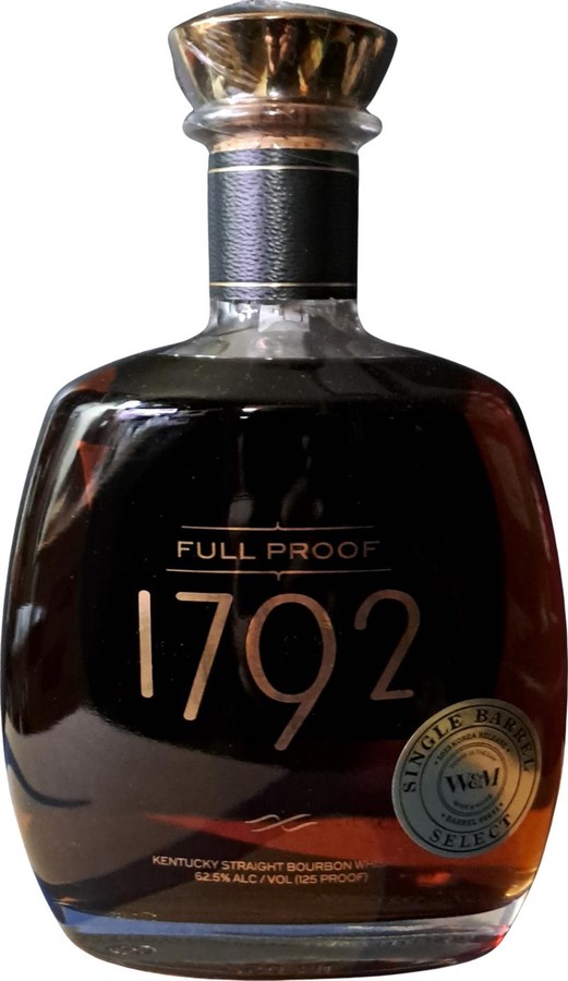 1792 Single Barrel Select Wine & More 62.5% 750ml