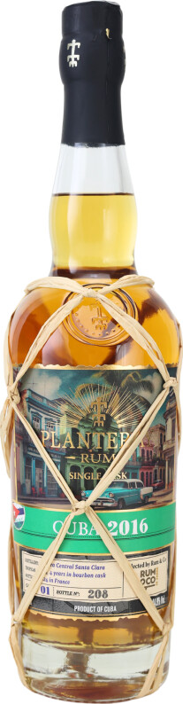 Planteray 2016 Cuba Single Cask Selected by Rum & Co 8yo 44.9% 700ml