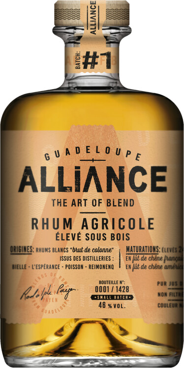 Alliance 2021 Guadeloupe The Art of Blend Batch #1 46% 700ml