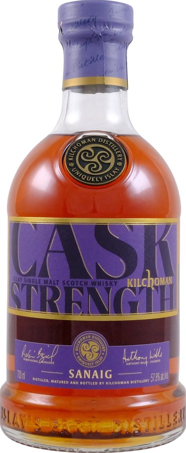 Kilchoman Sanaig Cask Strength 57.8% 700ml