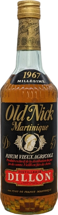 Dillon 1967 Old Nick 45% 700ml