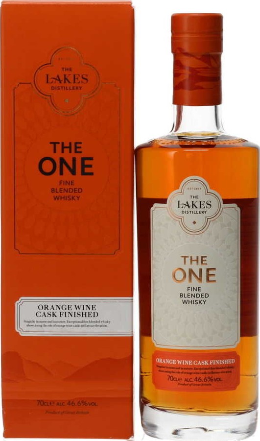 The One Fine Blended Whisky Orange Wine Cask Finished 46.6% 700ml