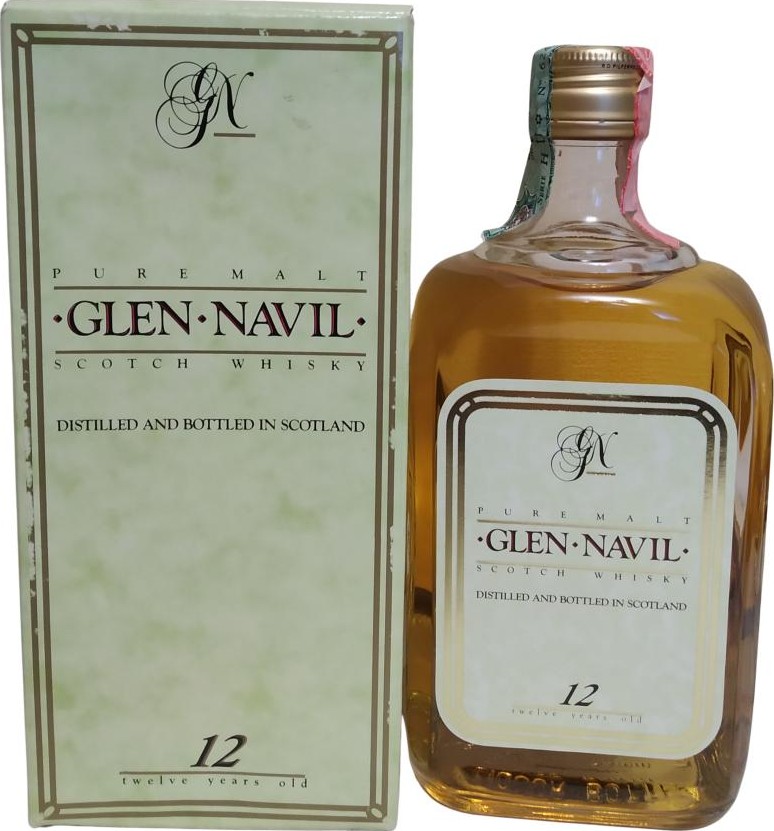 Glen Navil 12yo BS&C Pure Malt Scotch Whisky Importato da Sorba Milano 40% 700ml