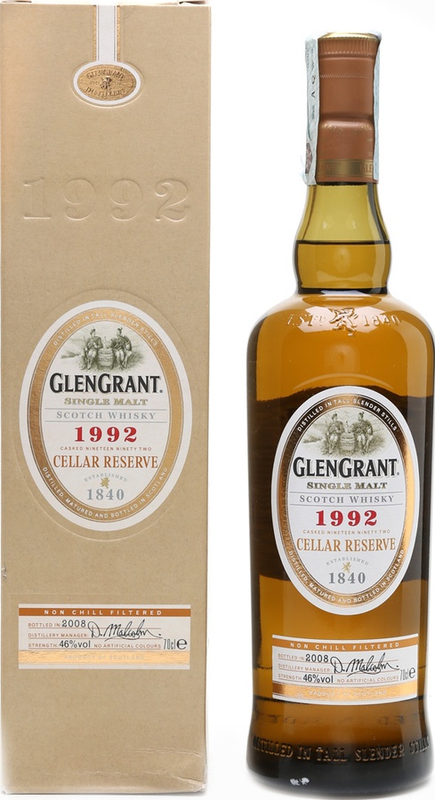 Glen Grant 1992 Cellar Reserve 46% 700ml
