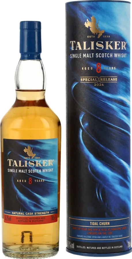 Talisker 8yo Tidal Churn Diageo Special Releases 2024 58.7% 200ml