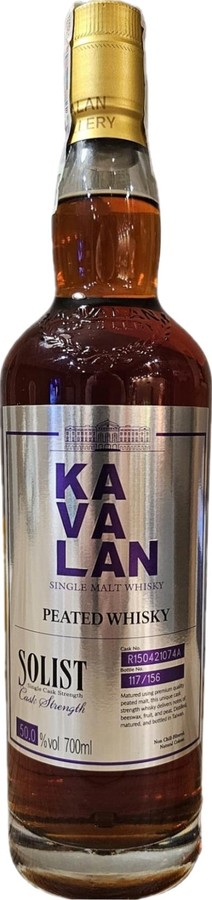 Kavalan Solist Peated Whisky 50% 700ml