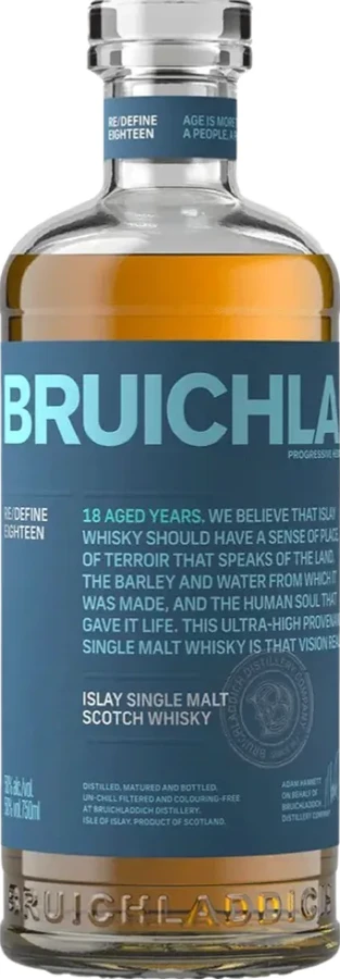 Bruichladdich 18yo Re Define Eighteen 50% 750ml