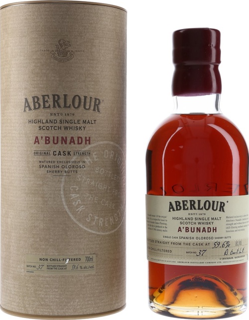 Aberlour A'bunadh batch #37 Spanish Oloroso Sherry Butts 59.6% 700ml