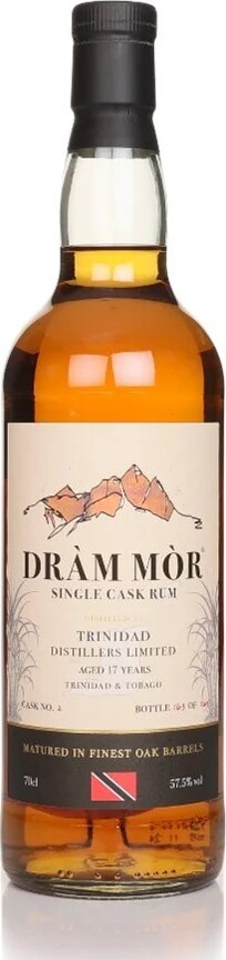 Dram Mor Trinidad Distillers Limited Cask #2 17yo 57.5% 700ml