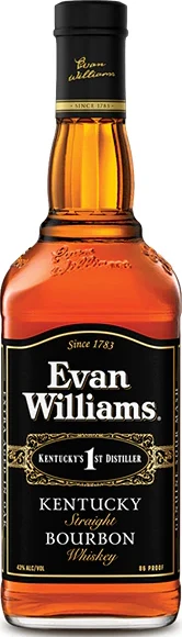 Evan Williams Black Label Kentucky Straight Bourbon Whisky 43% 750ml