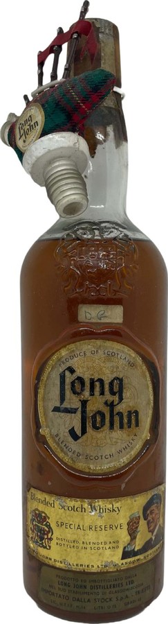 Long John Blended Scotch Whisky Special Reserve Stock S.p.A. Trieste 43% 750ml