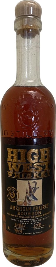 High West American Prairie Bourbon Barrel Select Spec's of Texas 49.4% 750ml