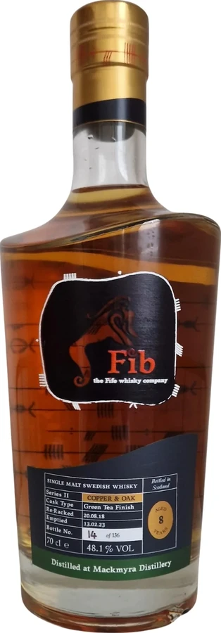 Mackmyra 8yo FibW Copper & Oak Series II 48.1% 700ml