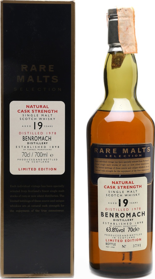 Benromach 1978 Rare Malts Selection 63.8% 700ml