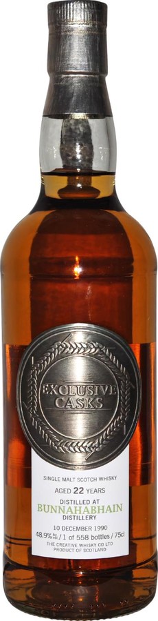 Bunnahabhain 1990 CWC Exclusive Casks 48.9% 750ml