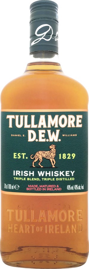 Tullamore Dew Irish Whisky Triple Blend Triple Distilled 40% 700ml