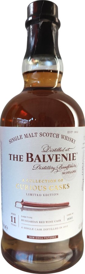 Balvenie 2013 A Collection of Curious Casks United Kingdom 47.4% 700ml