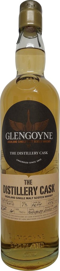 Glengoyne 2010 the distillery cask The Distillery Edition 53.6% 700ml