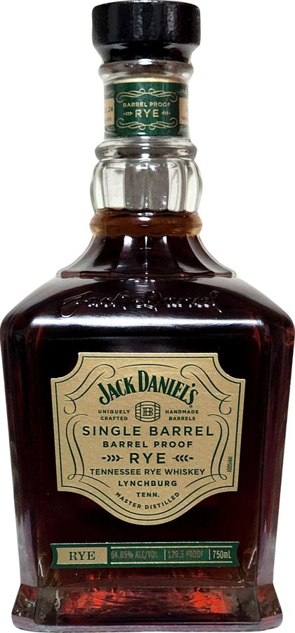 Jack Daniel's Single Barrel Barrel Proof Rye 64.65% 750ml